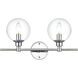 Jaelynn 2 Light 19.00 inch Bathroom Vanity Light