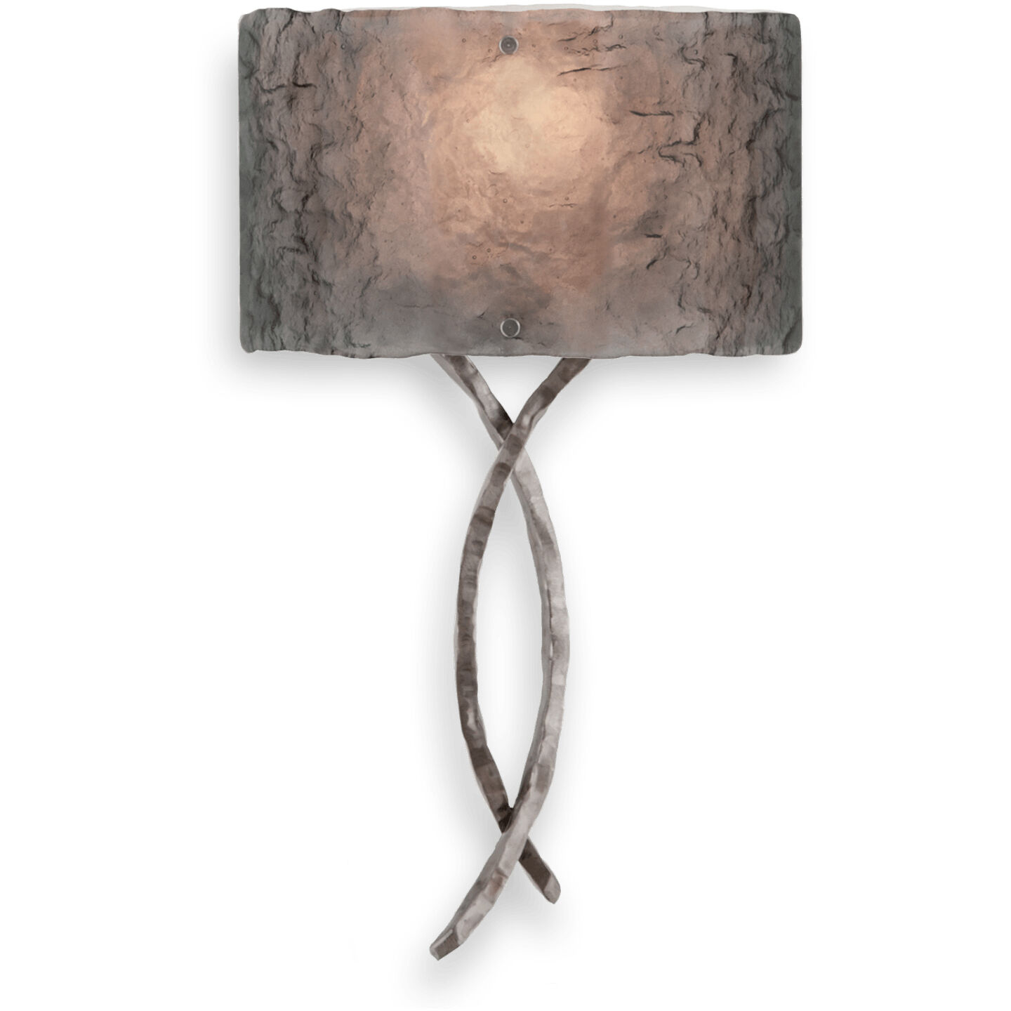 Ironwood 1 Light 11.4 inch Burnished Bronze Cover Sconce Wall Light, Twist