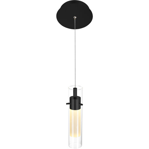 Olinda LED 2 inch Black Mini Pendant Ceiling Light