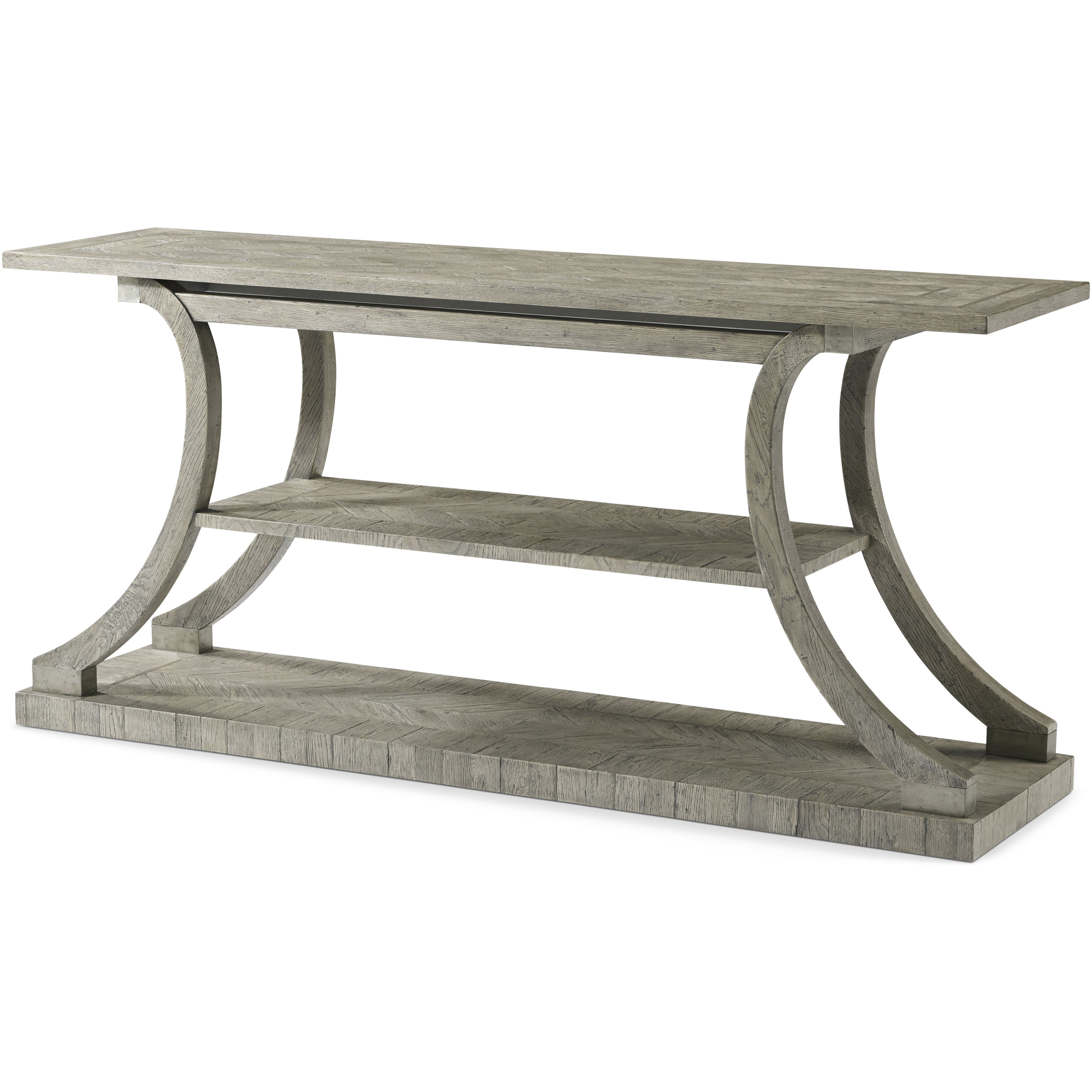 Arden 68 X 18 inch Grey Echo Oak Console Table, Wooden, Echoes