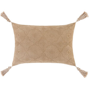 Accra 20 X 13 inch Khaki/Wheat Pillow Kit, Lumbar