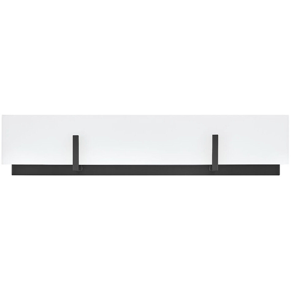 Roman 4 Light 25 inch Black Vanity Light Wall Light