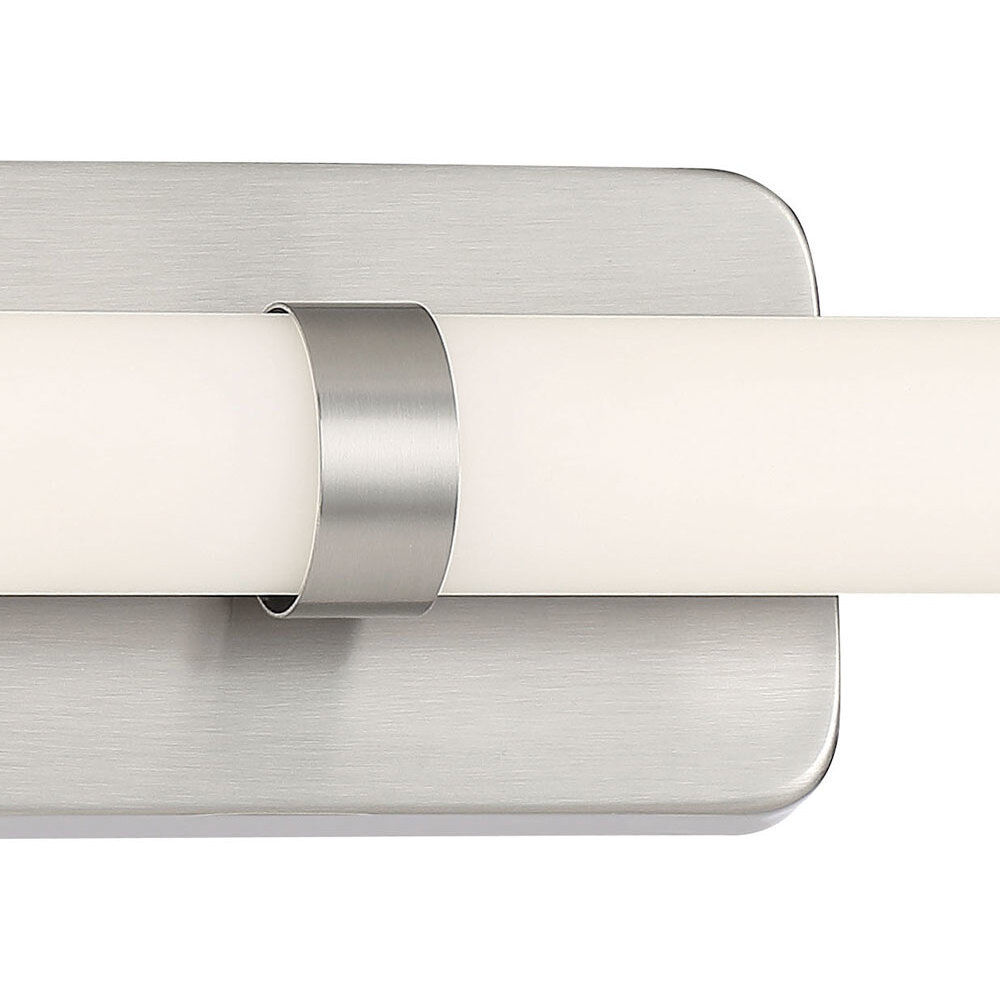 Loupe LED 20 inch Brushed Nickel Bath Light Wall Light