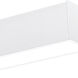 L-Line 3 inch White LED Direct Linear Ceiling Light, Selectable Lumens, Selectable CCT