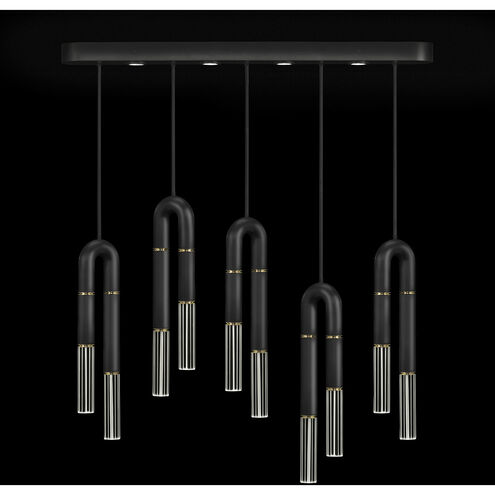 Antonia LED 51.5 inch Black Pendant Ceiling Light