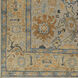 Reign 144 X 30 inch Blue / Brown / Peach / Navy / Light Brown / Denim Handmade Rug in 2.5 x 12