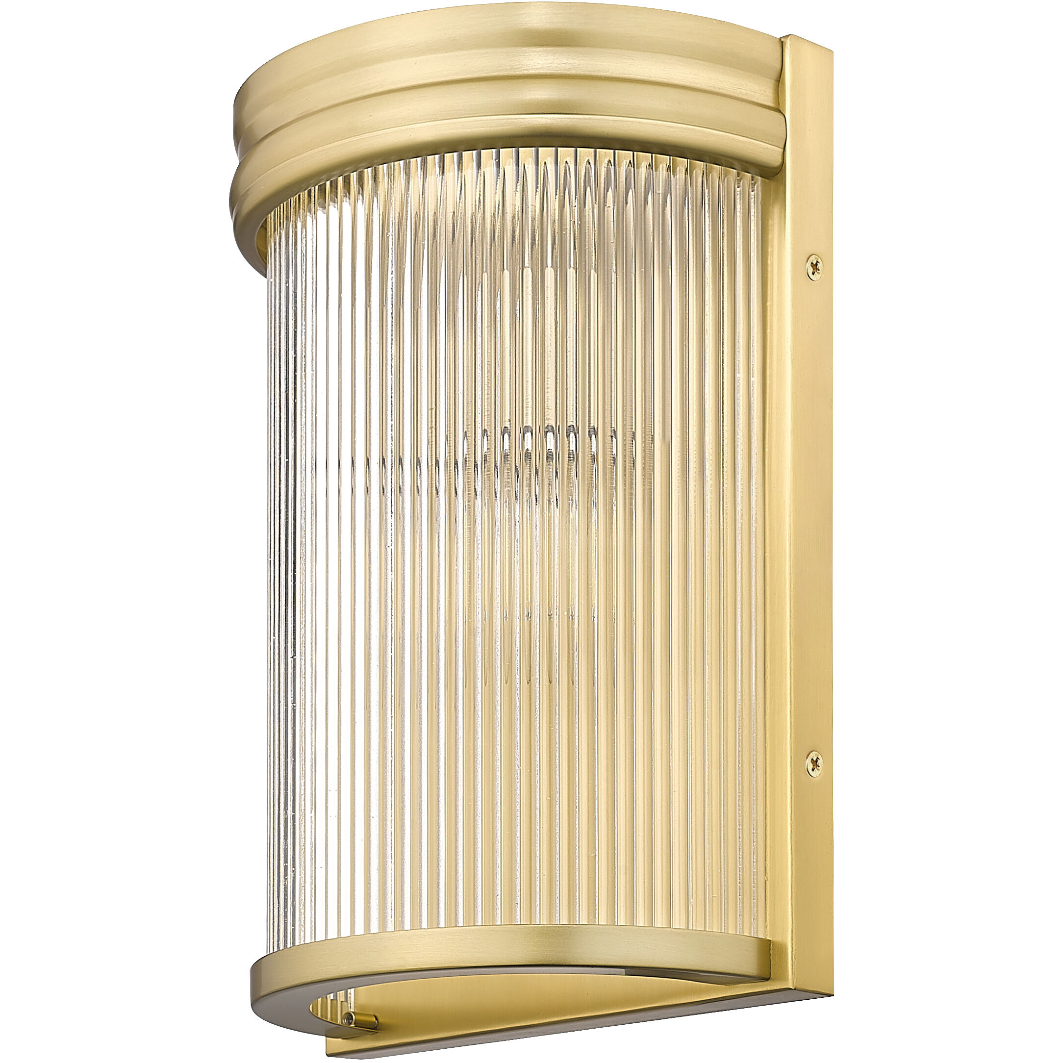 Carnaby 2 Light 8 inch Modern Gold Wall Sconce Wall Light