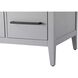 Millie 60 X 35 inch Grey Bathroom Vanity Cabinet