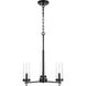 Sean Lavin Zire LED 18 inch Midnight Black Chandelier Ceiling Light