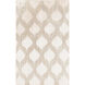 Mugal 96 X 60 inch Taupe, Ivory Rug