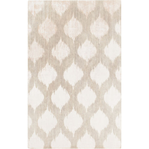 Mugal 96 X 60 inch Taupe, Ivory Rug