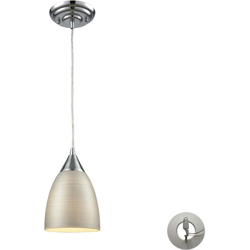 Merida 1 Light 6 inch Polished Chrome Mini Pendant Ceiling Light