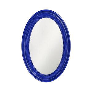 Ethan 31 X 21 inch Glossy Royal Blue Wall Mirror