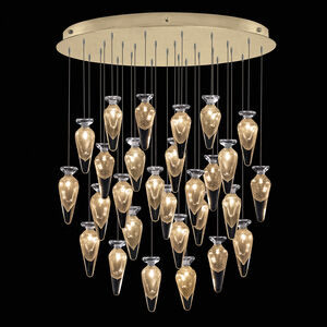 Essence 28 Light 32 inch Gold Pendant Ceiling Light