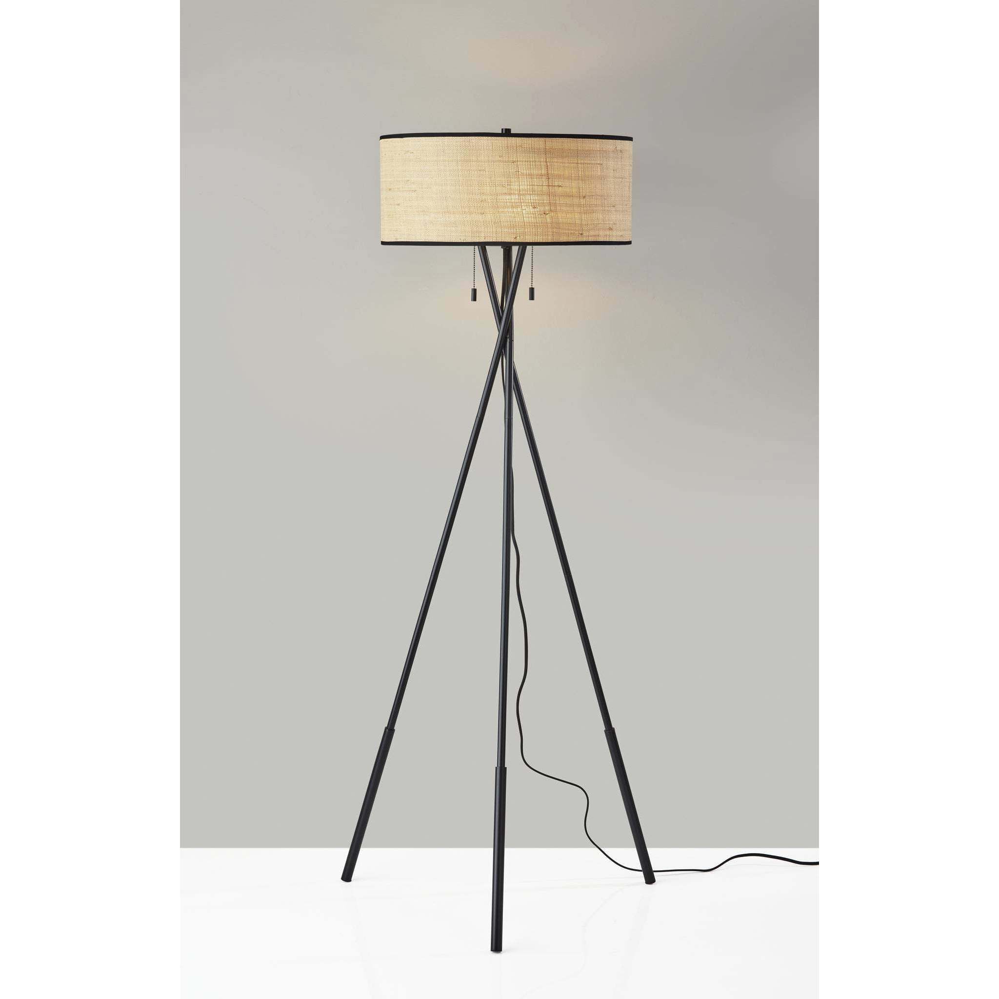 Bushwick 60 inch 60.00 watt Black Floor Lamp Portable Light