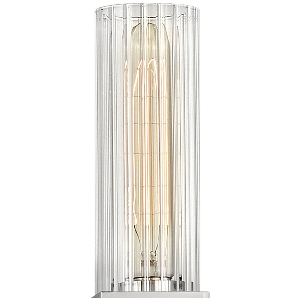 Xander 4 Light 32 inch Polished Nickel Vanity Light Wall Light