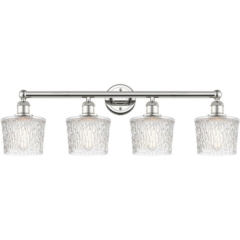 Niagra 4 Light 33.5 inch Polished Nickel Bath Vanity Light Wall Light