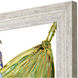 Spectrum Palm Fronds 28 X 28 inch Non-Glass Framed Art, Propac