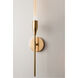 Tara 1 Light 5 inch Aged Brass ADA Wall Sconce Wall Light