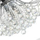 Princess 6 Light 20 inch Chrome Flush Mount Ceiling Light