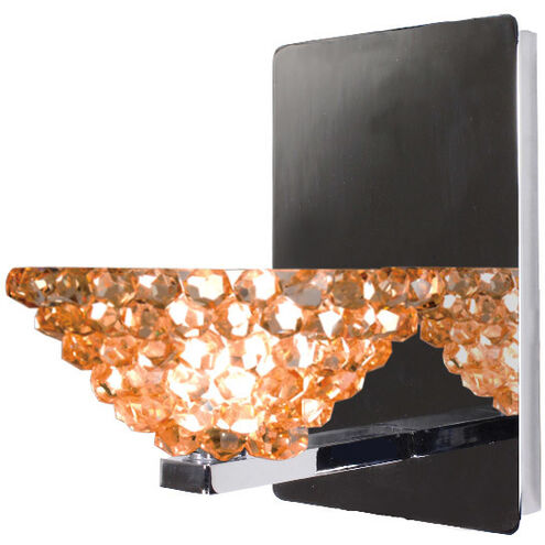 Eternity Jewelry 1 Light 4.13 inch Chrome Wall Sconce Wall Light