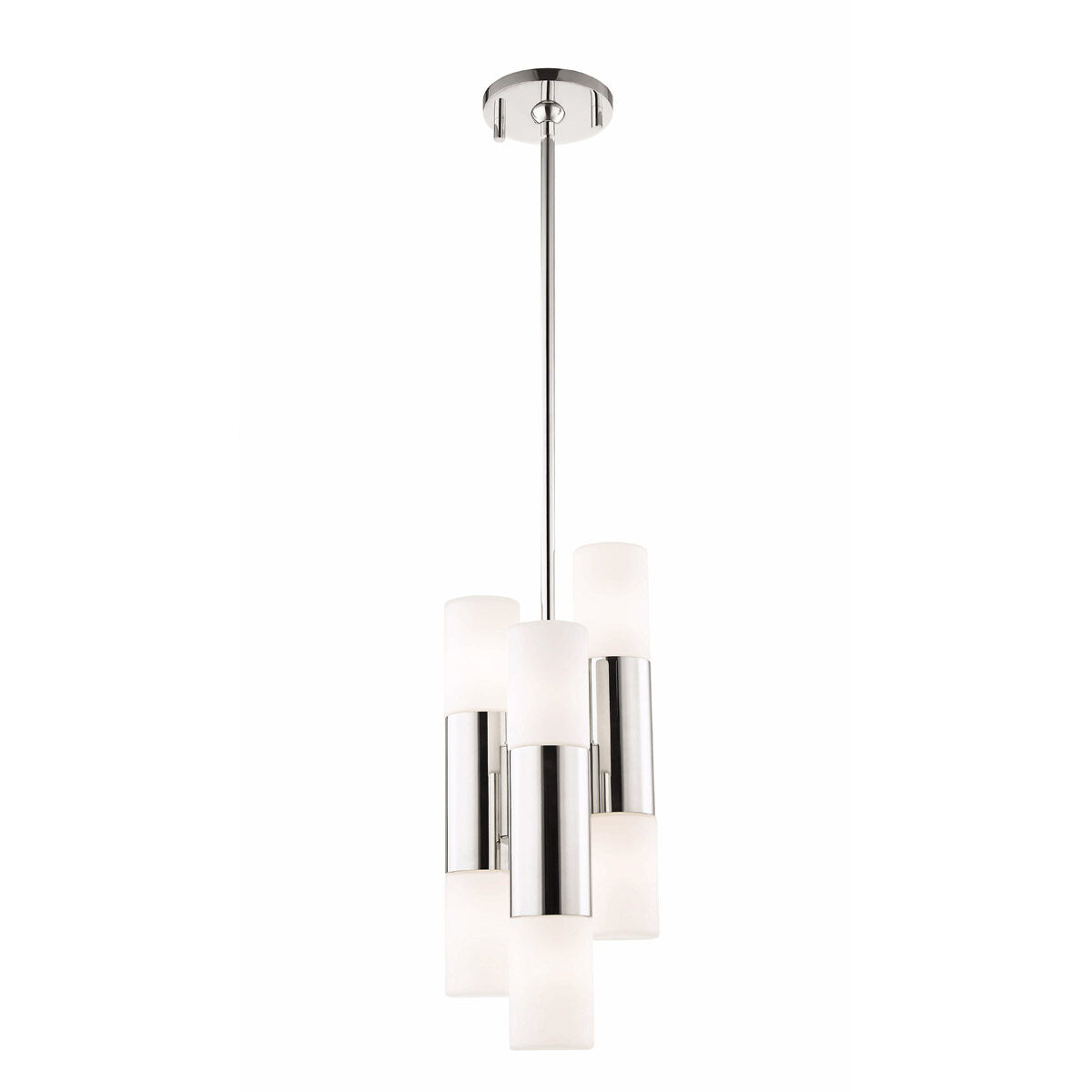 Lola LED 8 inch Polished Nickel Pendant Ceiling Light