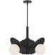 Alora Mood Plume 3 Light 22.00 inch Chandelier