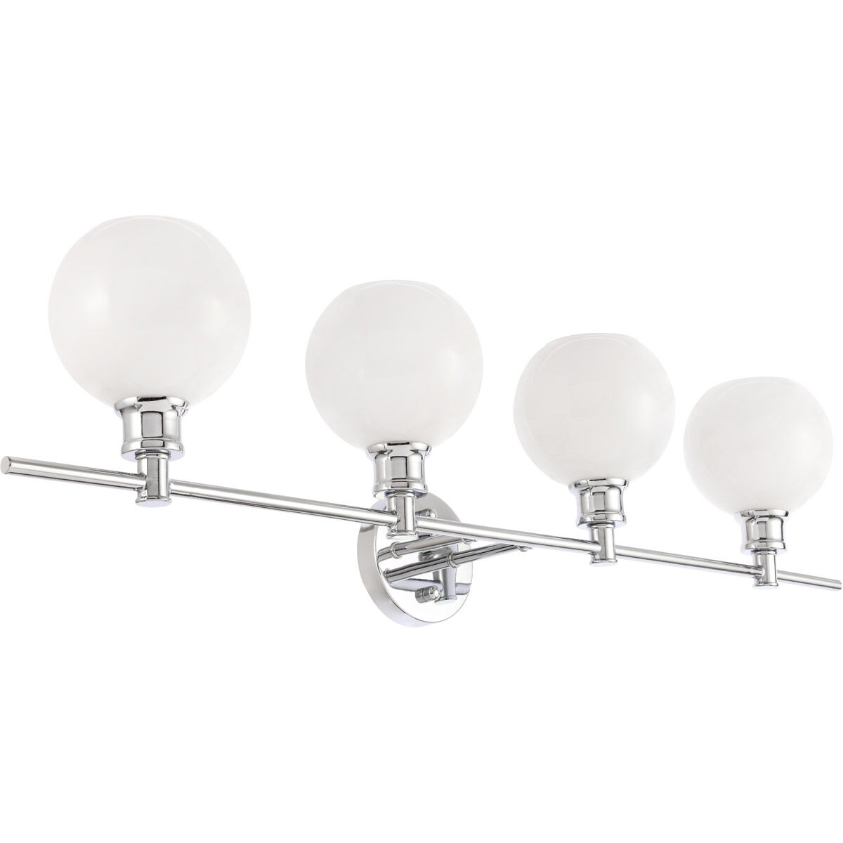 Syracuse 4 Light 38 inch Chrome Wall sconce Wall Light