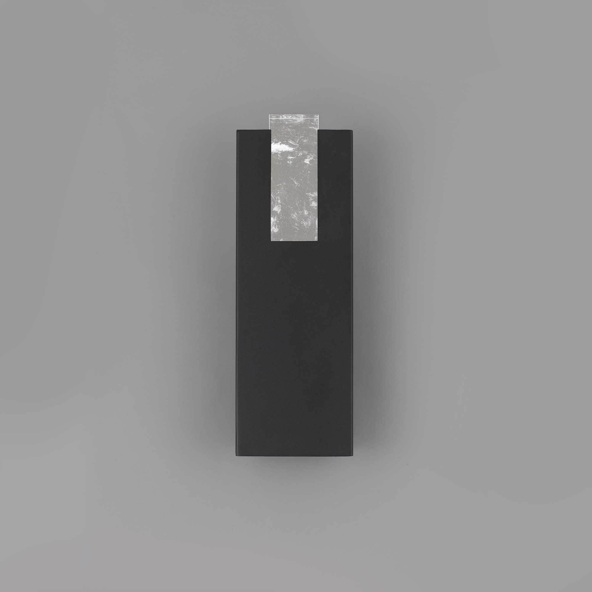 Mille LED 18 inch Sand Black Outdoor Wall Sconce