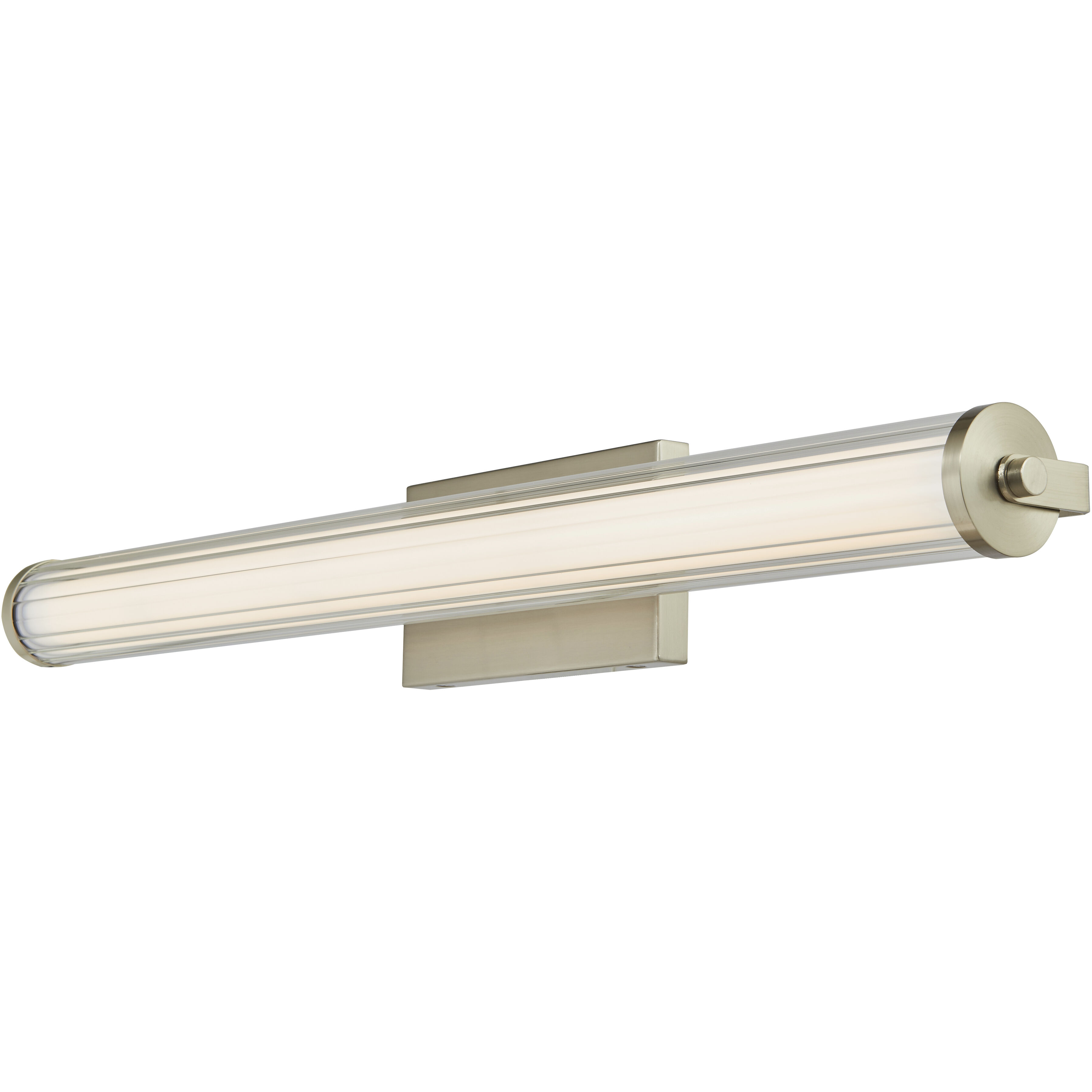 Macie LED 30 inch Brushed Nickel Bath Vanity Light Wall Light