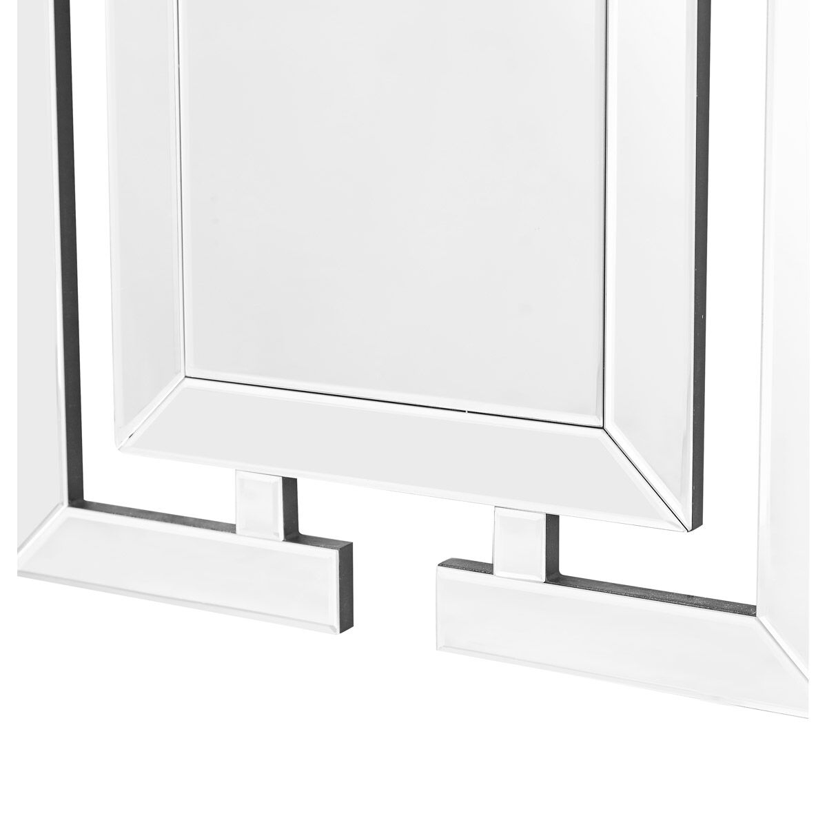 Sparkle 47 X 21 inch Clear Wall Mirror Home Decor