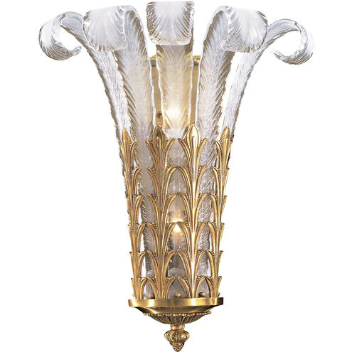 Metropolitan Metropolitan 2 Light 17 inch French Gold Wall Sconce Wall Light N950386 - Open Box