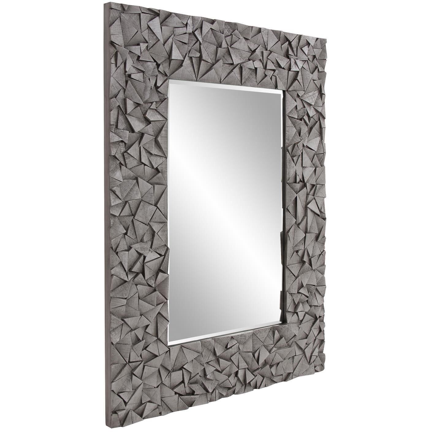 Pablo 48 X 36 inch Gray Mirror