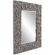 Pablo 48 X 36 inch Gray Mirror