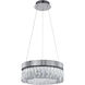 Canada LED 16 inch Chrome Chandelier Ceiling Light