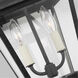 C&M by Chapman & Myers Falmouth 2 Light 13.75 inch Dark Weathered Zinc Outdoor Wall Lantern