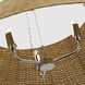 Marie Flanigan Corinne LED 36.25 inch Polished Nickel Wrapped Hanging Shade Ceiling Light, Extra Large