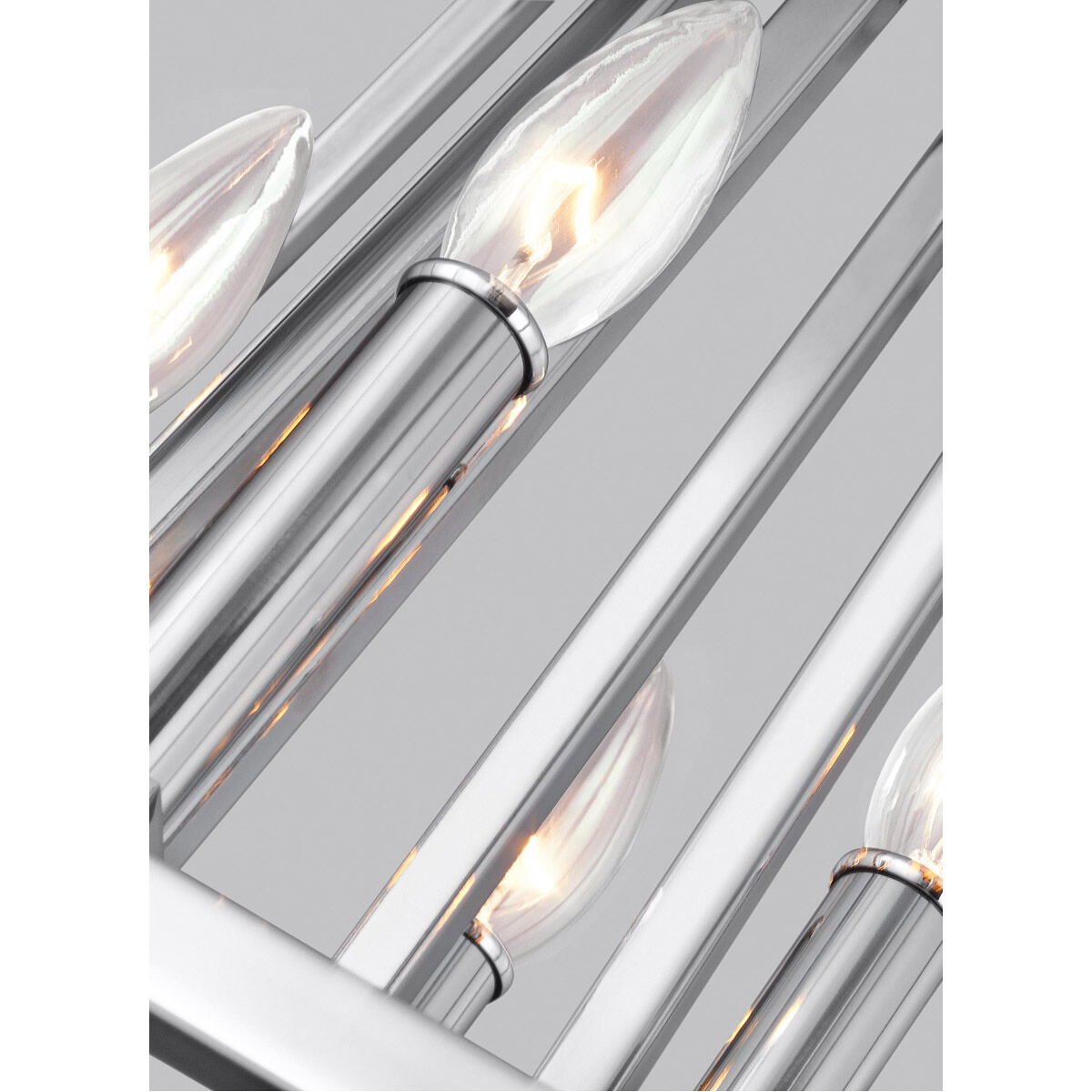 Sean Lavin Conant 4 Light 13 inch Chrome Indoor Pendant Lantern Ceiling Light