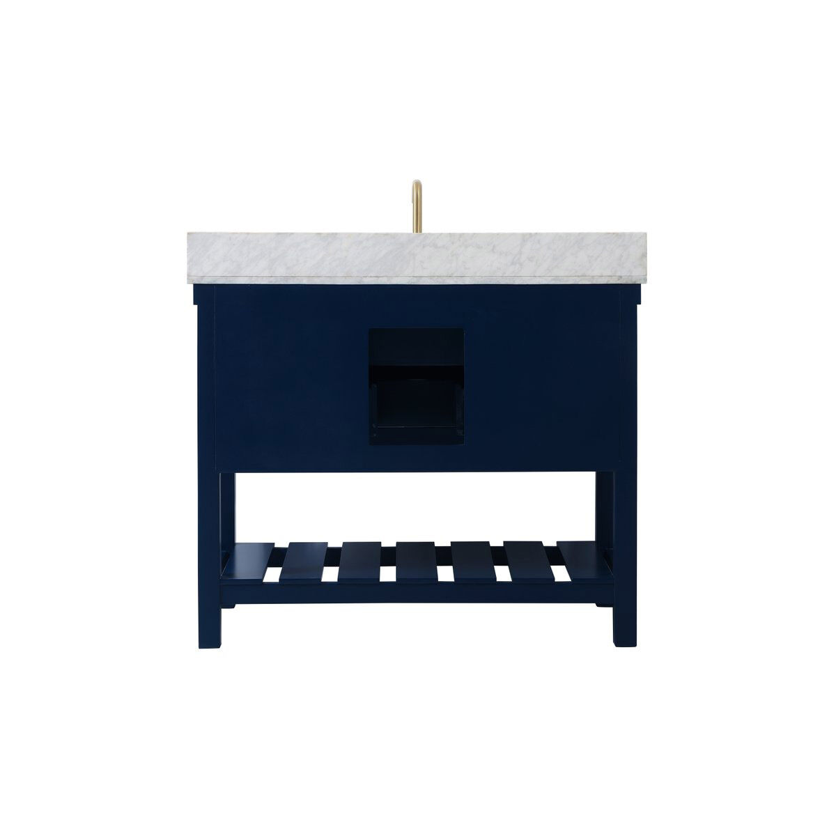 Clement 42 X 22 X 34 inch Blue Bathroom Vanity Cabinet