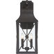 De Luz 4 Light 27 inch Oil Rubbed Bronze/Gold Outdoor Wall Mount, The Great Outdoors