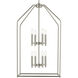 Madden 8 Light 20 inch Brushed Nickel Large Foyer Pendant Ceiling Light