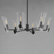 Armory 6 Light 28.5 inch Black Chandelier Ceiling Light