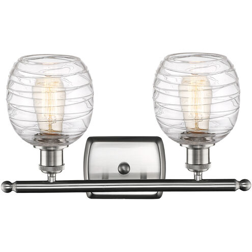 Ballston Belfast 2 Light 16 inch Brushed Satin Nickel Bath Vanity Light Wall Light