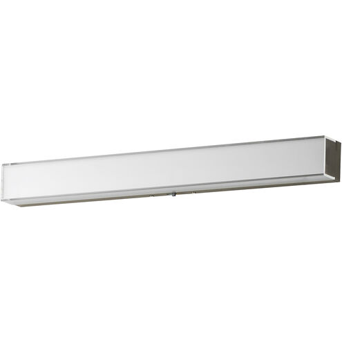 Edge LED 24 inch Satin Nickel Bath Vanity Light Wall Light