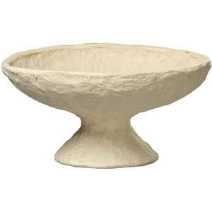 Garden Cream Pedestal Bowl