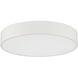 Como LED 17.75 inch White Flush Mount Ceiling Light