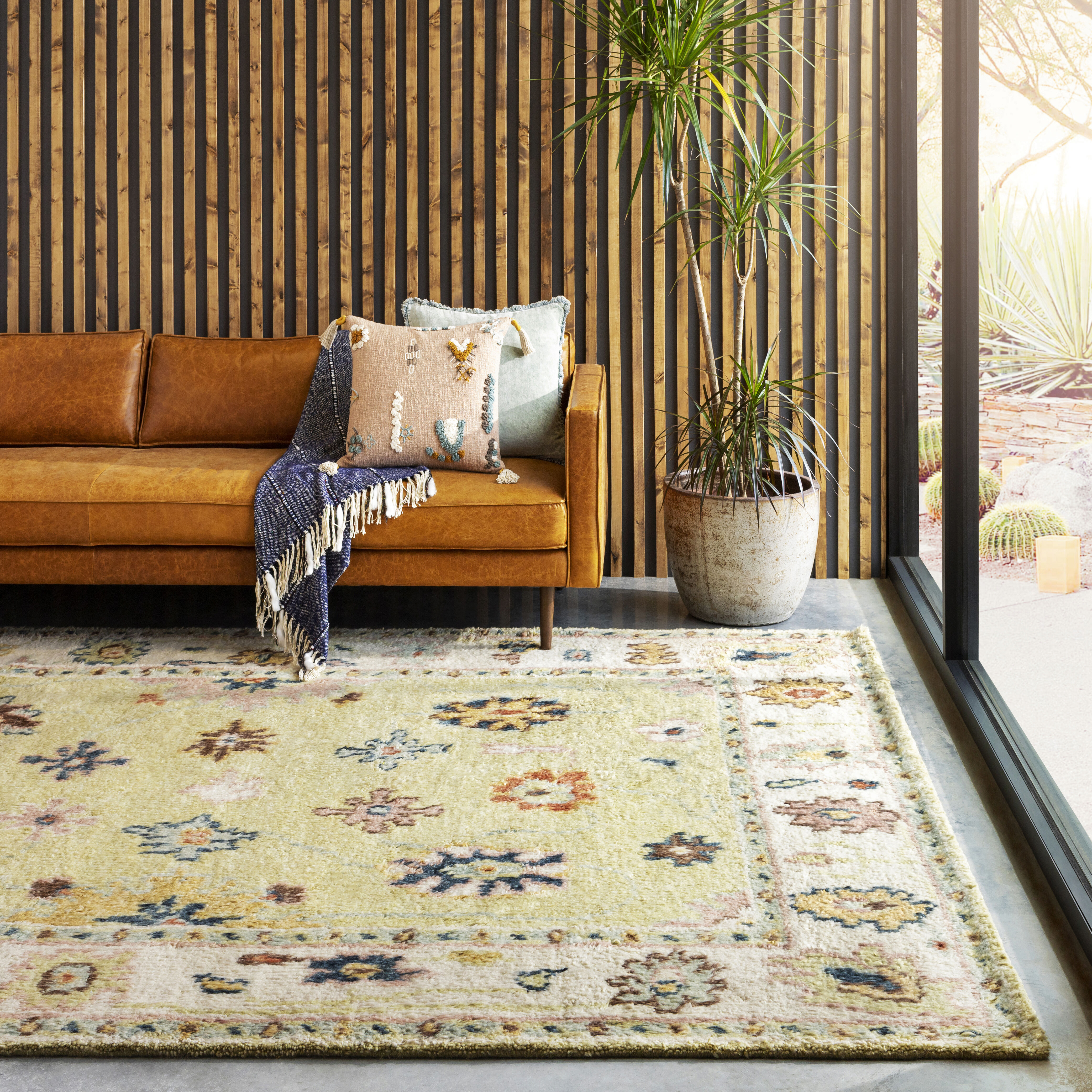 Marrakech 108 X 72 inch Light Sage Rug in 6 X 9, Rectangle