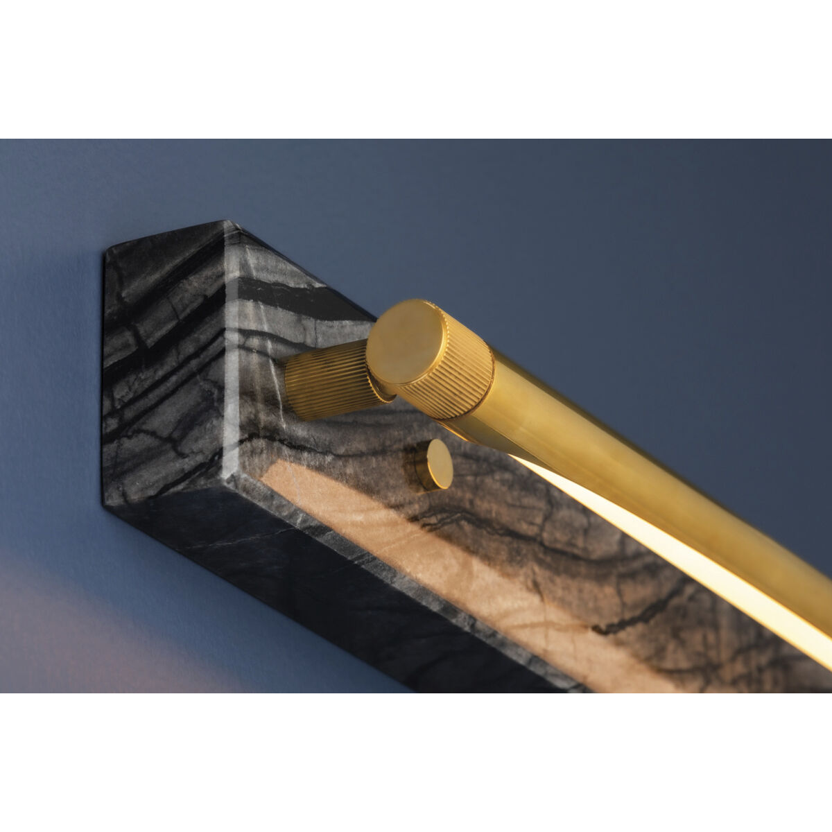 Hayden LED 4 inch Aged Brass ADA Wall Sconce Wall Light, Small