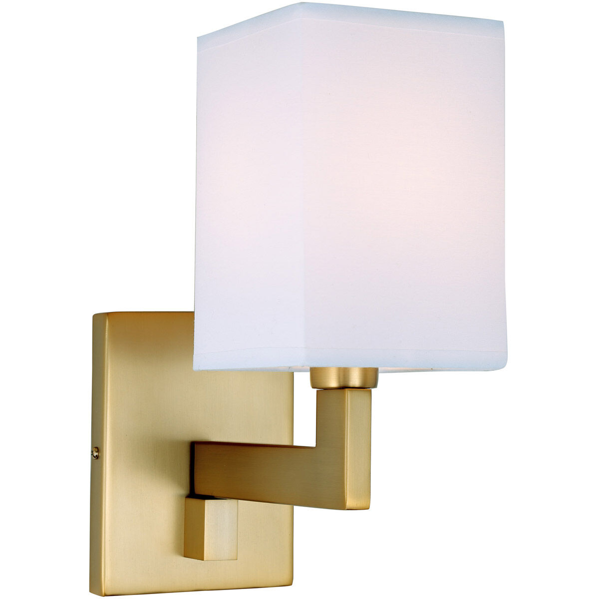 Allston 9 inch 60 watt Satin Brass Swing Arm Wall Sconce Wall Light
