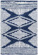 Urban Shag 114 X 79 inch Navy Rug, Rectangle